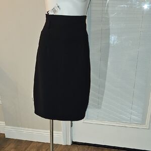 Grace Elements Classic Black Pencil Skirt